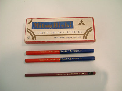 三菱鉛筆ジャイアントカラー鉛筆
